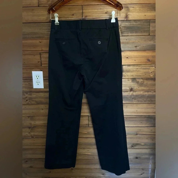 J.Crew café trouser size 4 black ankle slacks great condition - Picture 3 of 7